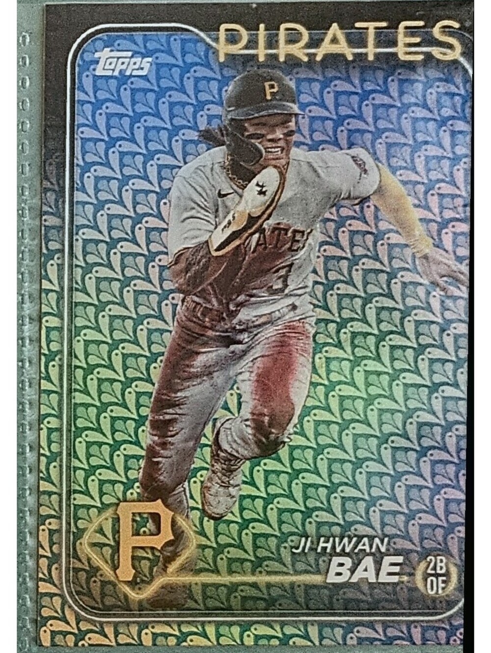 2024 Topps #160 Ji Hwan Bae Holiday edition - Pirates